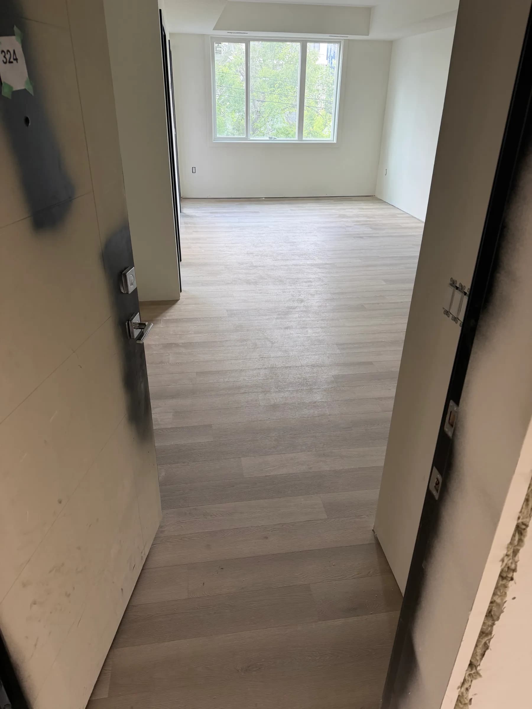High-quality vinyl flooring installation completed by FlooringDNA