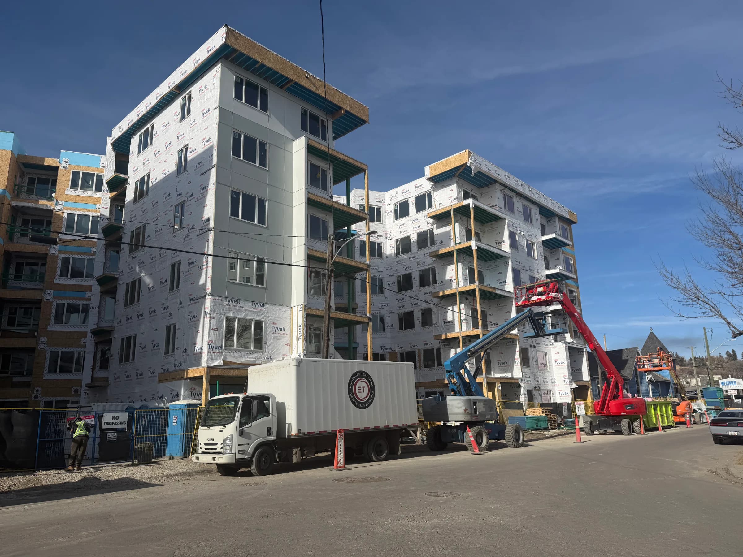LVP Commercial Project in Calgary