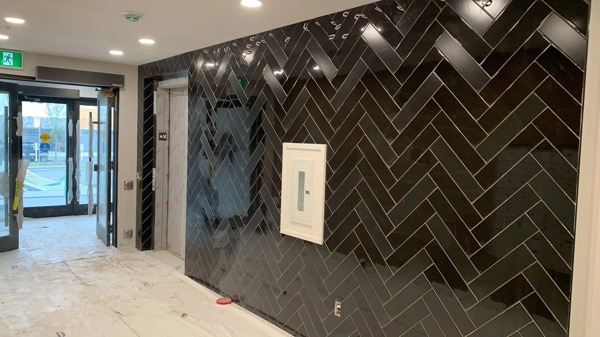 Walk-In Shower Tile Installation